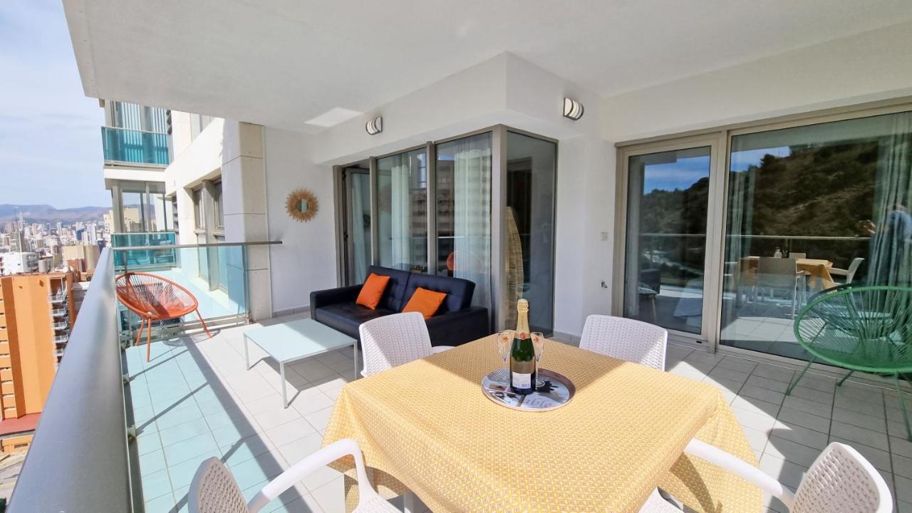 Skyline 6 Private Balcony, Sunny All Year Round, With Nice Views Benidorm Eksteriør bilde